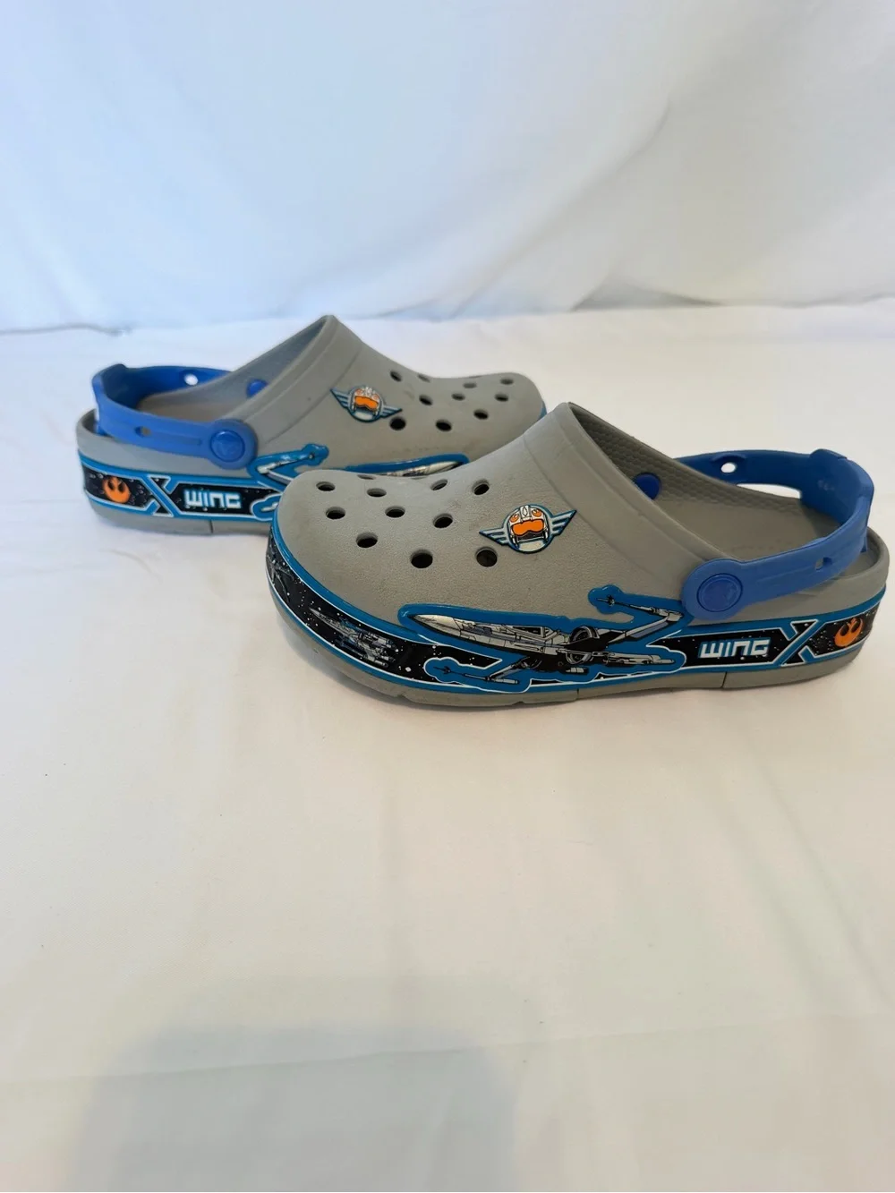 Star Wars Kids Shoe Bundle – 3 Pairs – Size 3 – Crocs & Gap – EUC